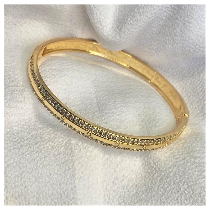 BRACELETE FILEIRAS DE ZIRCONIA