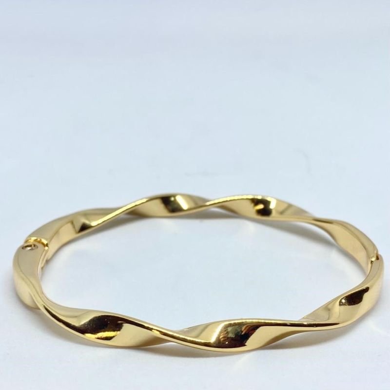 BRACELETE RETORCIDO DOURADO